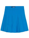 Women's Adina Golf Skirt Brilliant Blue - J.LINDEBERG - BALAAN 3