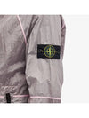 Logo Patch Recycled Nylon Track Jacket Musk Green - STONE ISLAND - BALAAN 6