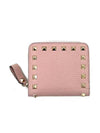 Garavani Rockstud Half Wallet MW2P0649VSH W34 - VALENTINO - BALAAN 5