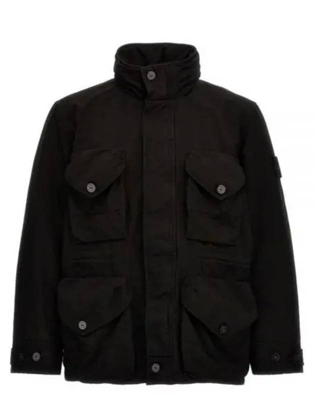 David-TC Field Jacket Black - STONE ISLAND - BALAAN 2