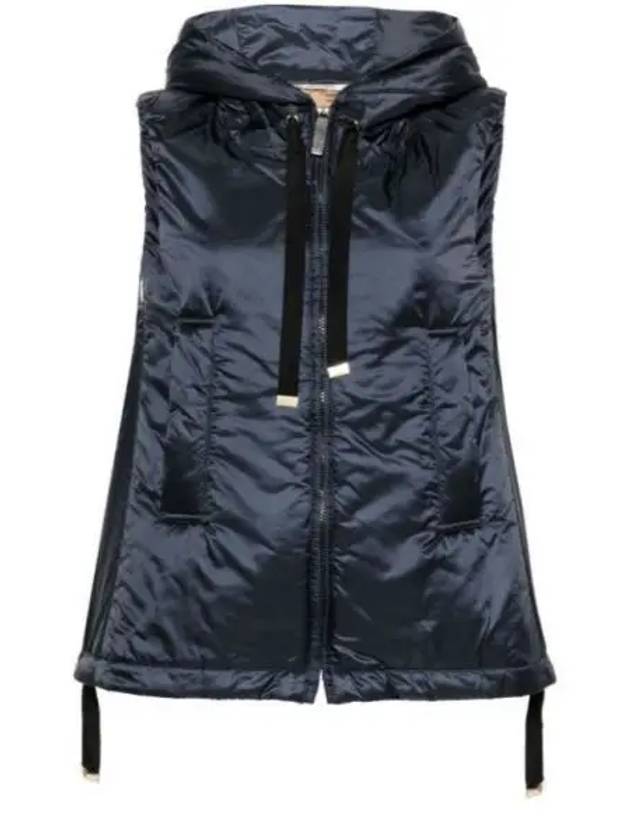 Greengo Water Repellent Padded Vest Black - MAX MARA - BALAAN 1