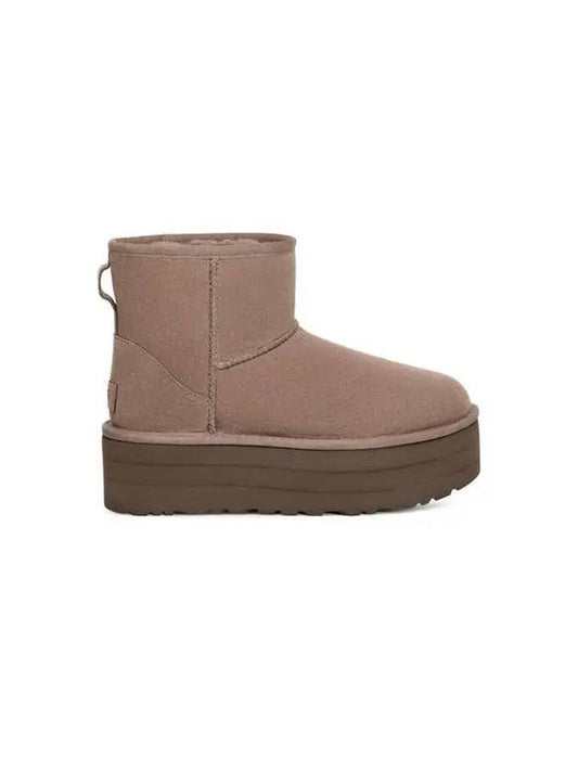 for women suede mini classic boots platform dark brown 270769 - UGG - BALAAN 1