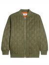 Triomphe Teddy Nylon Down Jacket Khaki - CELINE - BALAAN 2