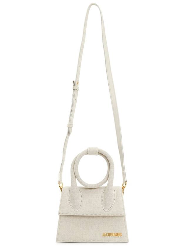 Le Chiquito Noeud Coiled Tote Bag Light Greige - JACQUEMUS - BALAAN 8