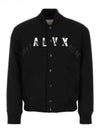 Casual Logo Bomber Jacket Black - 1017 ALYX 9SM - BALAAN 2