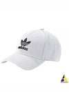 Classic Trefoil Ball Cap White - ADIDAS - BALAAN.