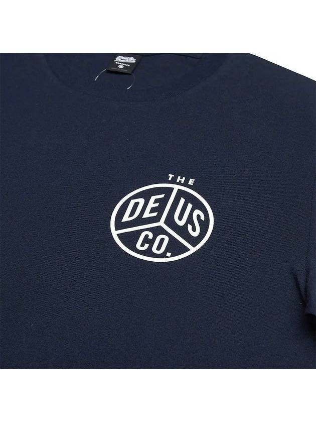 Deus Men s Piece Short Sleeve T Shirt DMP241438D NVY - DEUS EX MACHINA - BALAAN 3