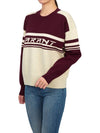 Callie Crew Neck Knit Top Wine - ISABEL MARANT - BALAAN 8