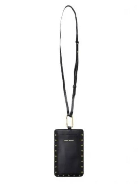 Tieli Phone Holder Black - ISABEL MARANT - BALAAN 2