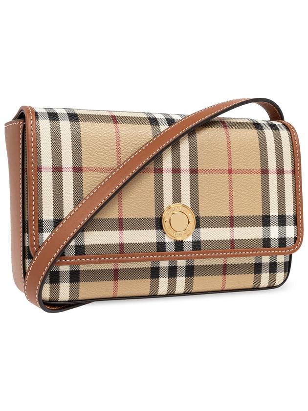 Check Cross Bag Beige - BURBERRY - BALAAN 5