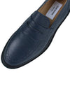 Classic Leather Penny Loafers Blue - THOM BROWNE - BALAAN 8