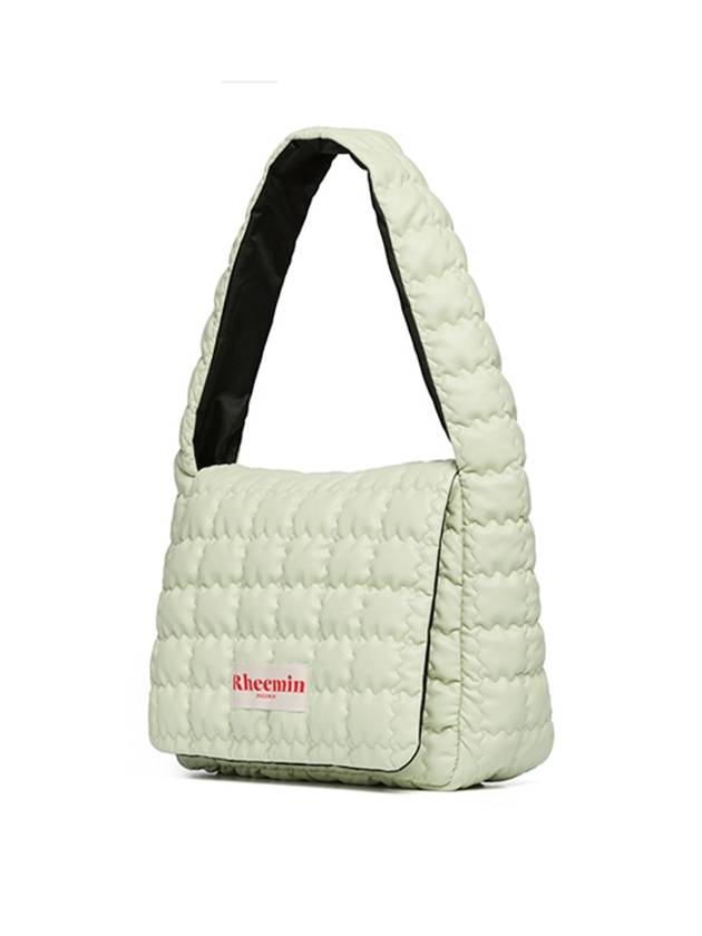 Biscuit Flap Big Nugget Shoulder Bag Mint Cream - RHEEMIN - BALAAN 3