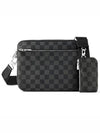 Trio Damier Graphite Canvas Messenger Bag Black - LOUIS VUITTON - BALAAN 2