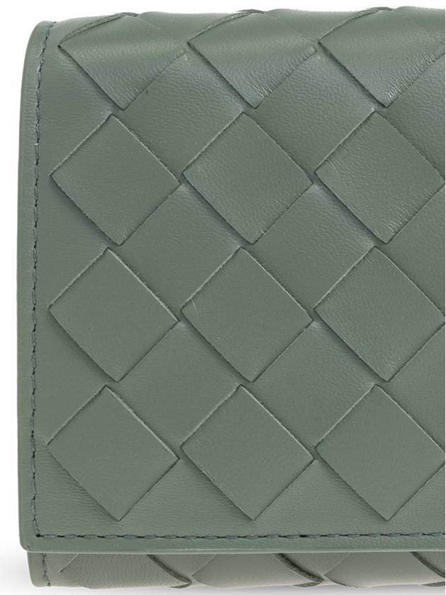 Intrecciato Flap Long Wallet Aloe - BOTTEGA VENETA - BALAAN 6