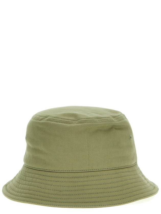 EKD Embroidered Cotton Bucket Hat Beige - BURBERRY - BALAAN 4