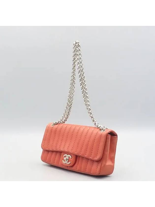 silver shoulder bag - CHANEL - BALAAN 2