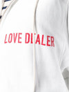 love dealer zipped hoodie - GOLDEN GOOSE - BALAAN 5