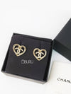 Heart CC Earrings Gold - CHANEL - BALAAN 2