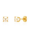 light gold pearl earrings - BE/GINS - BALAAN 2