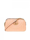 GG Marmont Matelasse Leather Cross Bag Peach - GUCCI - BALAAN 2