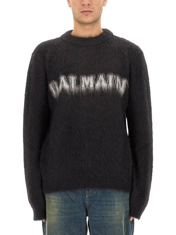 Balmain Retro Logo Pullover - BALMAIN - BALAAN 1