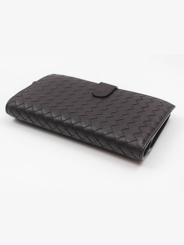 Intrecciato medium wallet brown 121060 - BOTTEGA VENETA - BALAAN 5