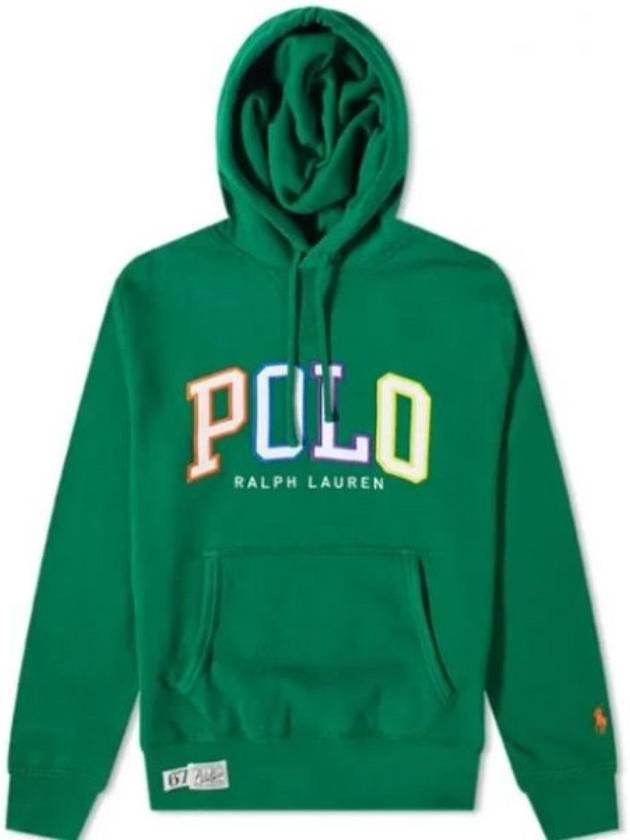 Applique Logo Hoodie Green - POLO RALPH LAUREN - BALAAN 2