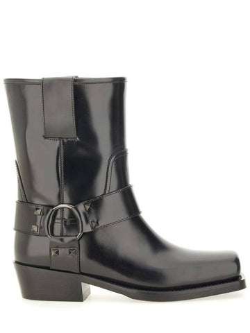 Valentino Garavani Boot "Rockstud" - VALENTINO - BALAAN 1