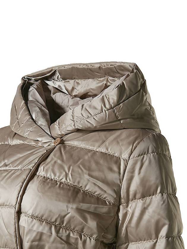 The Cube Nobefwater Repellent Reversible Goose Down Padding Beige - MAX MARA - BALAAN.