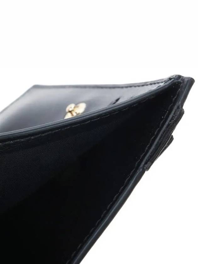 Vara Bow Half Wallet Black - SALVATORE FERRAGAMO - BALAAN 11