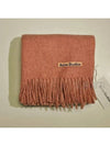 Scarf Muffler Narrow Rose Melange - ACNE STUDIOS - BALAAN 2