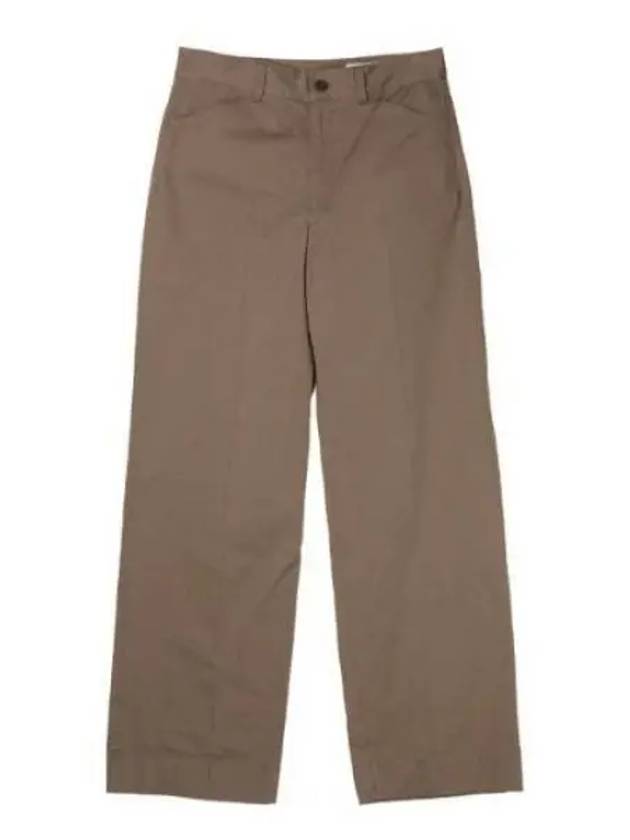 Chino Straight Pants Brown - LEMAIRE - BALAAN 2