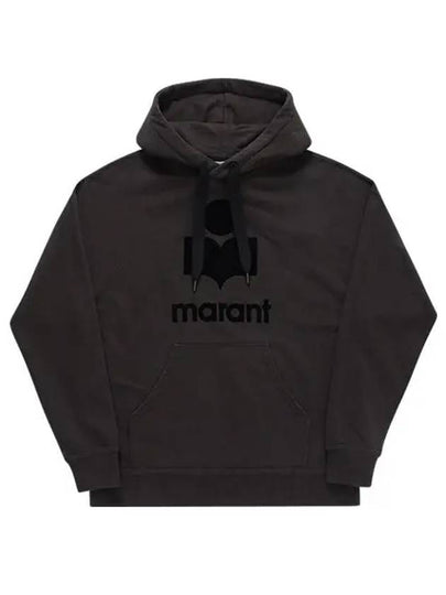 Miley Big Logo Hoodie Faded Black - ISABEL MARANT - BALAAN 2