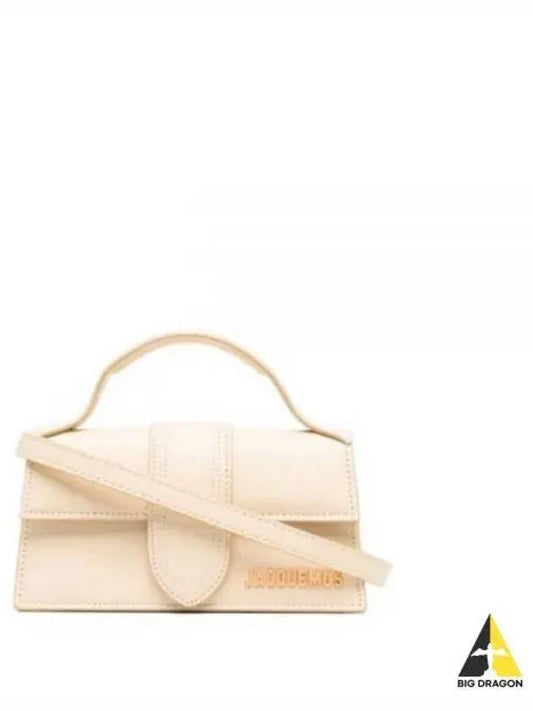 Le Bambino Small Flap Shoulder Bag Ivory - JACQUEMUS - BALAAN 2