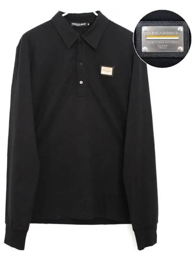 Logo Polo Shirt Black - DOLCE&GABBANA - BALAAN 2