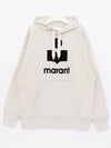 Miley Logo Hoodie Ecru - ISABEL MARANT - BALAAN 2