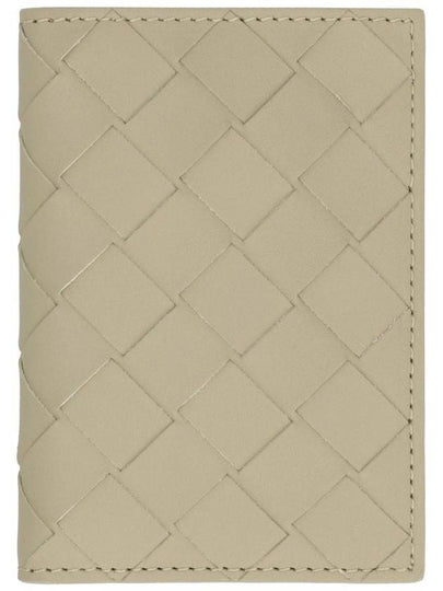 Intrecciato Flap Card Holder Travertine - BOTTEGA VENETA - BALAAN 2