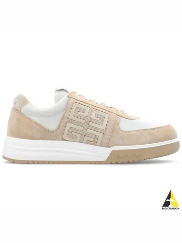 G4 Suede Low Top Sneakers Beige - GIVENCHY - BALAAN 2