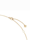 Coco Crush Quilted Motif 18K Necklace Gold - CHANEL - BALAAN 3