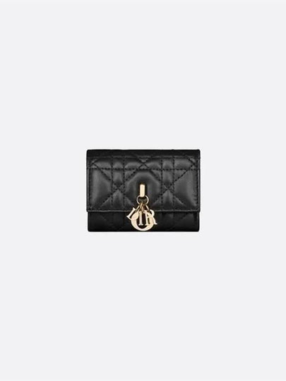 My Dior Cannage Lambskin Wallet Black - DIOR - BALAAN 2