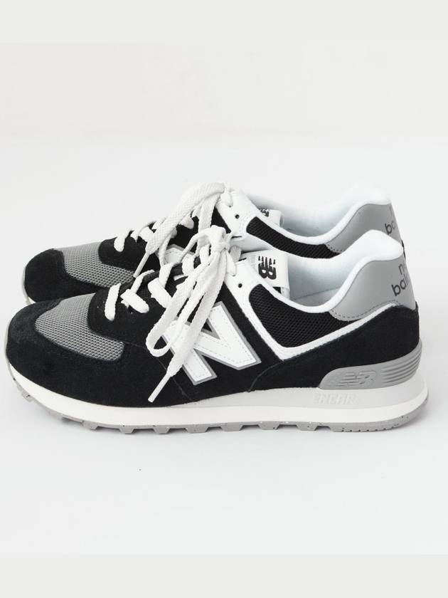 574 Legacy Low Top Sneakers Black - NEW BALANCE - BALAAN 2