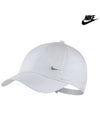 H86 White Metal Swoosh Unisex Hat White - NIKE - BALAAN 2