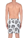 Dolce Gabbana leaf pattern Swim shorts - DOLCE&GABBANA - BALAAN 3