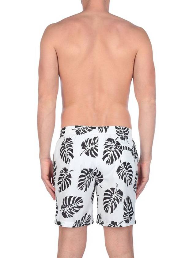 Dolce Gabbana leaf pattern Swim shorts - DOLCE&GABBANA - BALAAN 3