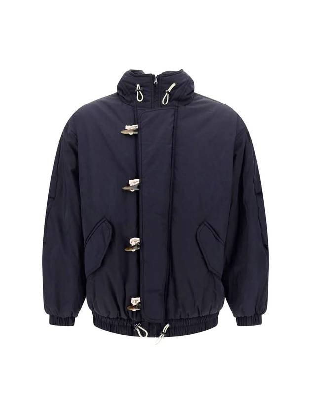 Dasmo Hooded Jacket Black - ISABEL MARANT - BALAAN 1