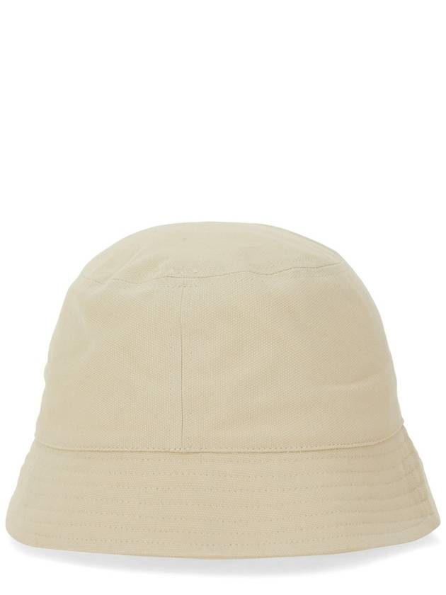 Hailey Embroidered Logo Bucket Hat Ecru - ISABEL MARANT - BALAAN 4