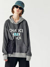 Unisex BAMXHD Basket Sweat Hoodie Mix Charcoal - CHANCE'S NOI - BALAAN 9