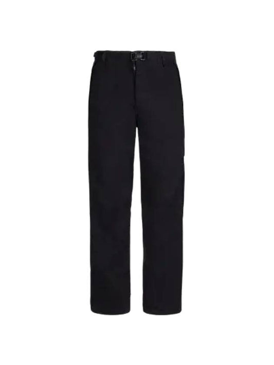 Batic Utility Straight Pants Black - CP COMPANY - BALAAN 2