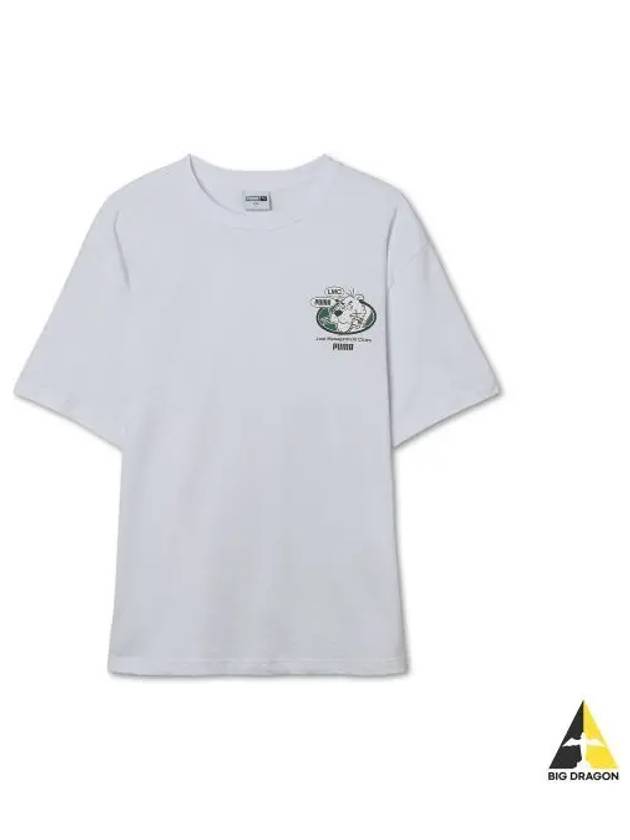 LMC Small Logo Short Sleeve T Shirt White 940068 01 - PUMA - BALAAN 1