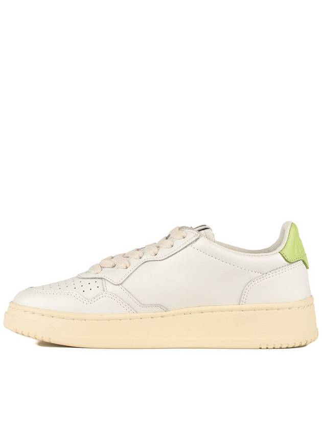 Medalist Green Tab Low Top Sneakers White - AUTRY - BALAAN 3